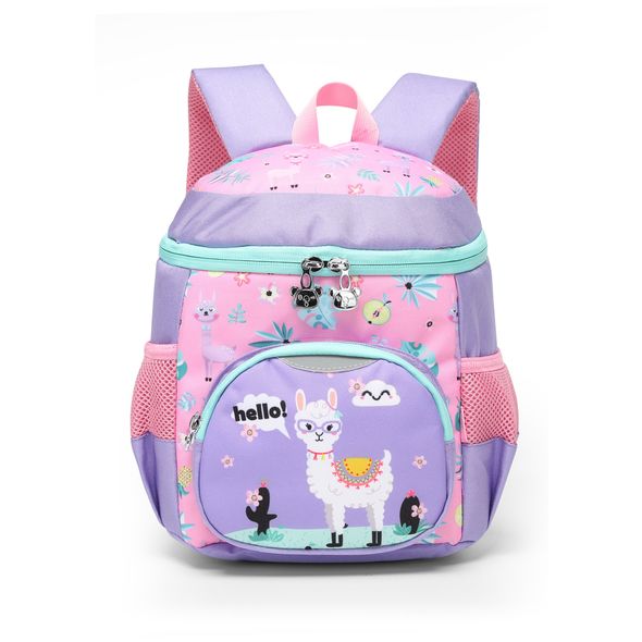 Рюкзак Hatber BABY -Фиолетовый- 27х23х13,3см полиэстер 1 отделение 3 кармана , 